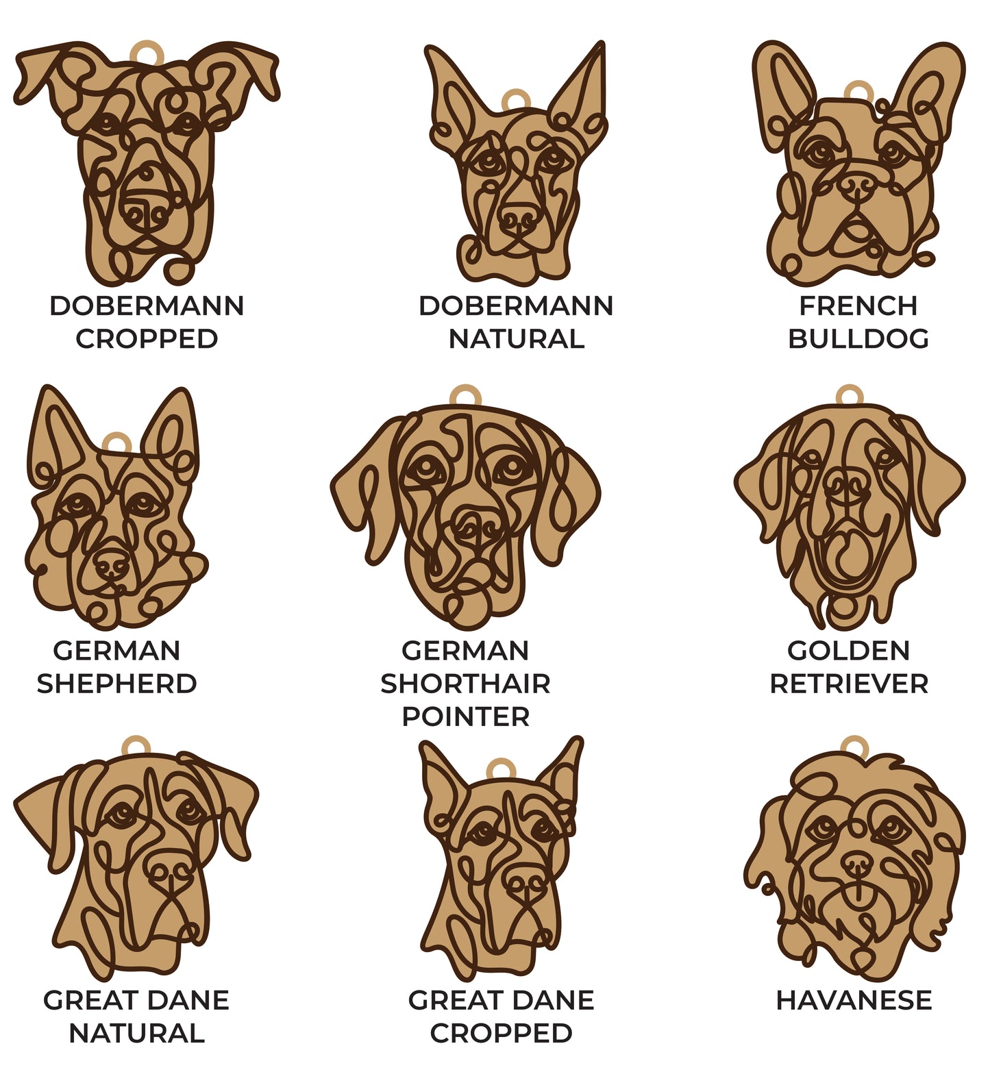 Wooden Dog Frame