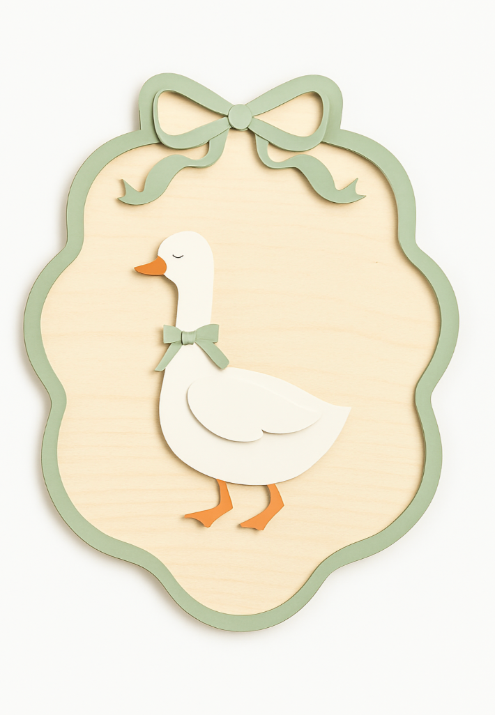 Goose Name Sign