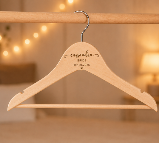 Custom Wooden Hanger