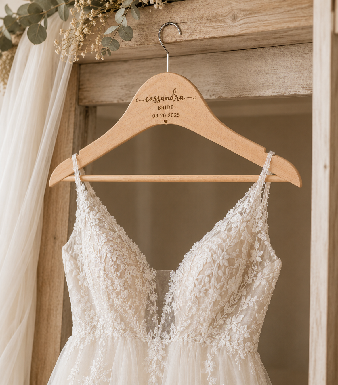 Custom Wooden Hanger