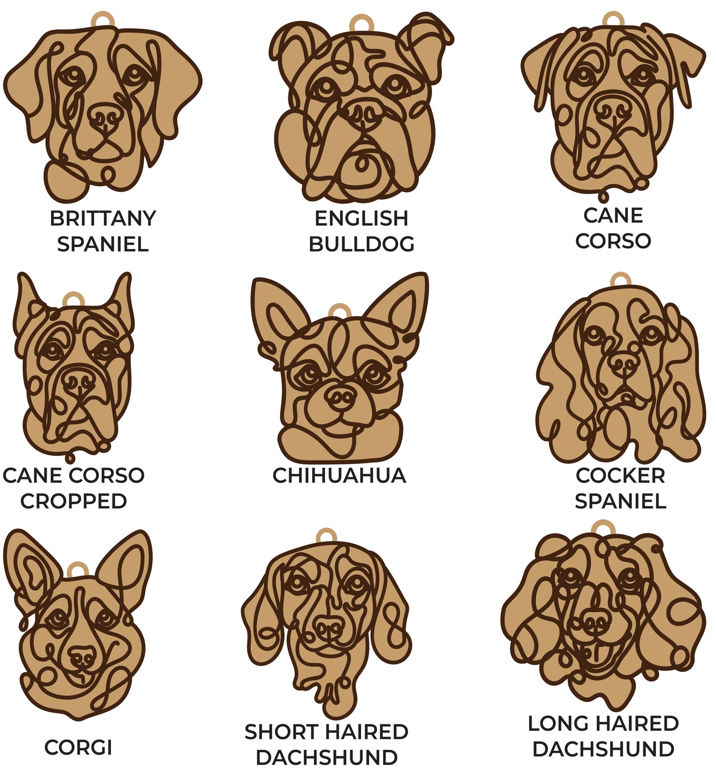 Wooden Dog Frame