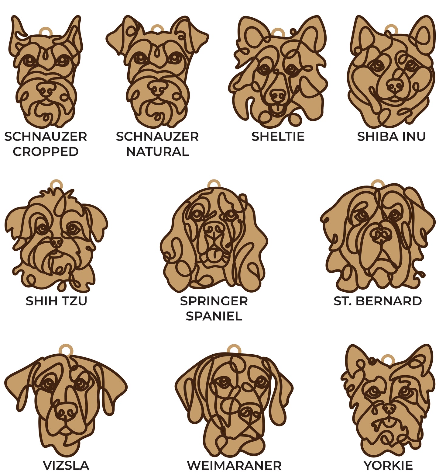 Wooden Dog Frame